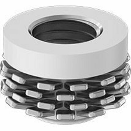 BSC PREFERRED Press-Fit Threaded Insert for Composites M6 x 1 mm Thread Size 8.500 mm Installed Length 93918A109